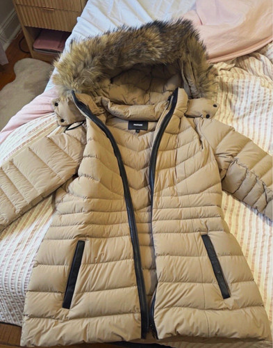 Mackage women beige hooded - mackage, women's