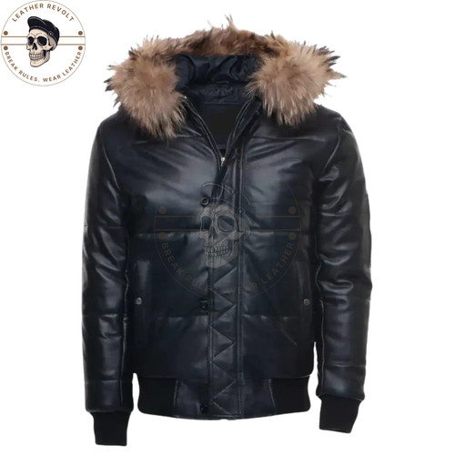 Men black real leather - men’s,