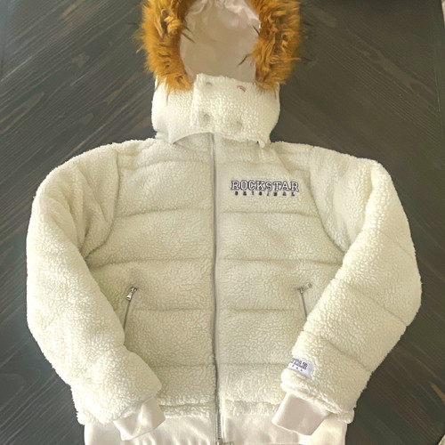 Rockstar original white hooded - original,