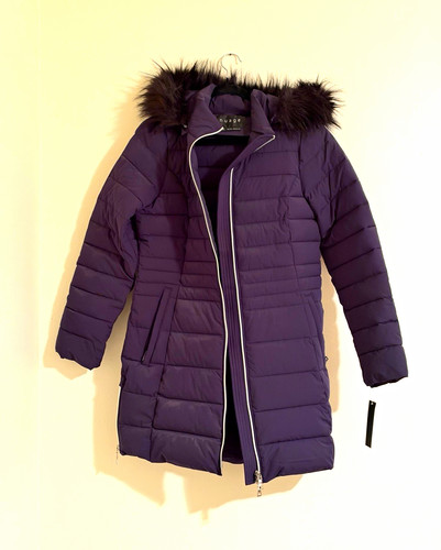 Nuage women hooded faux - faux, fur