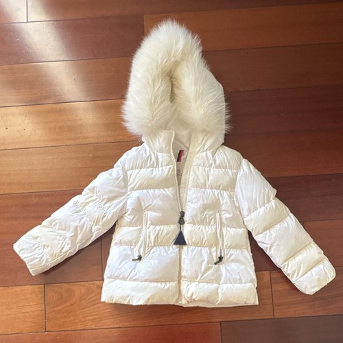 Moncler girls size white - moncler,