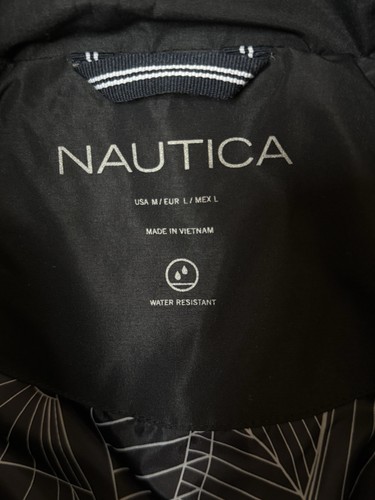 Nautica women black hooded - black,