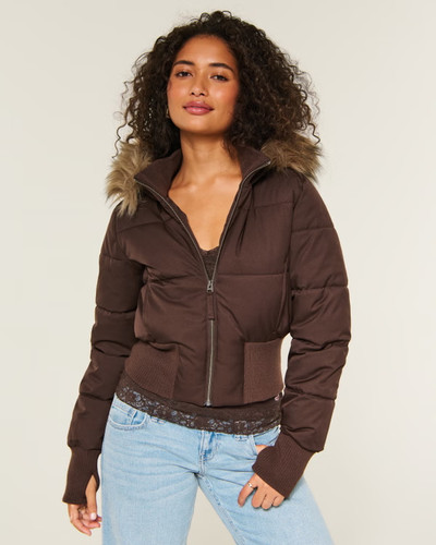 Hollister peyton puffer jacket - hollister,