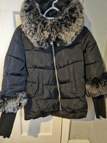 Women black puffer - ,