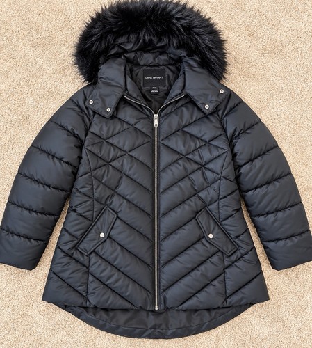 Lane bryant black puffer - lane,