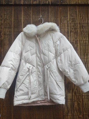 Women white puffer jacket - women’s,