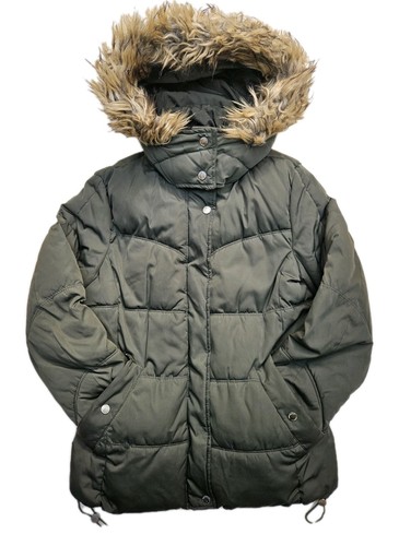 Bershka green padded puffer - bershka,