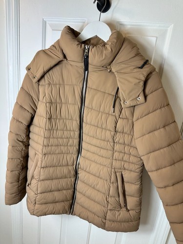 Mng puffer jacket size tan - puffer,