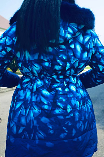 Royal vintage blue abstract - vintage,