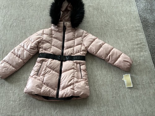 Michael kors girls pink puffer - girls,