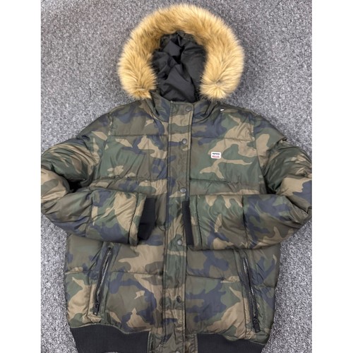 Levis mens camo - puffer, jacket