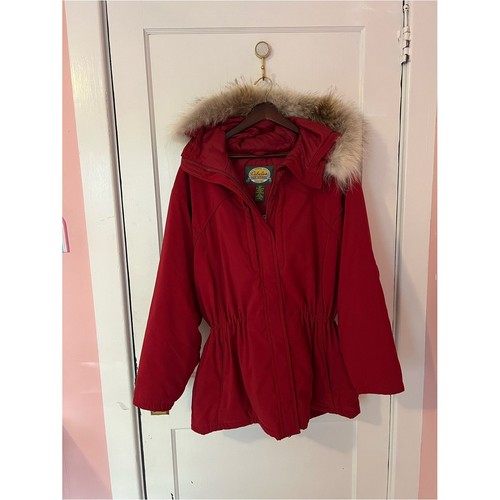 Vtg cabela red winter parka - winter,