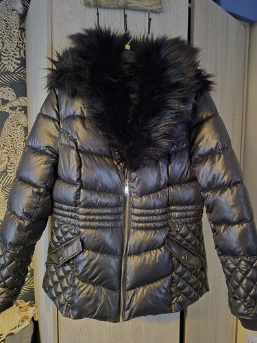 River island black puffer - river,