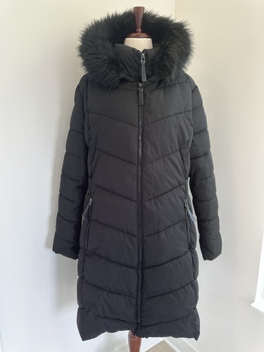 Calvin klein black - faux, fur