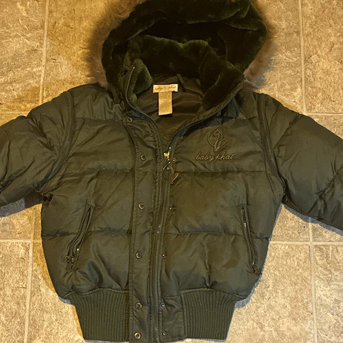 Vtgbaby phat olive puffer - olive,