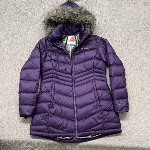 Columbia down jacket - jacket, l