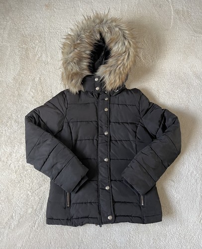 Topshop black padded puffer - topshop,