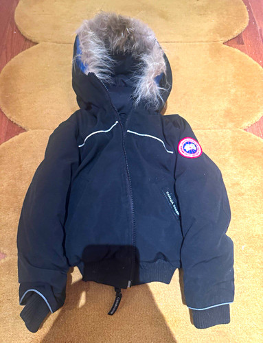 Canada goose unisex kids black - goose,